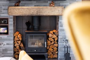 Fireplace- click for photo gallery